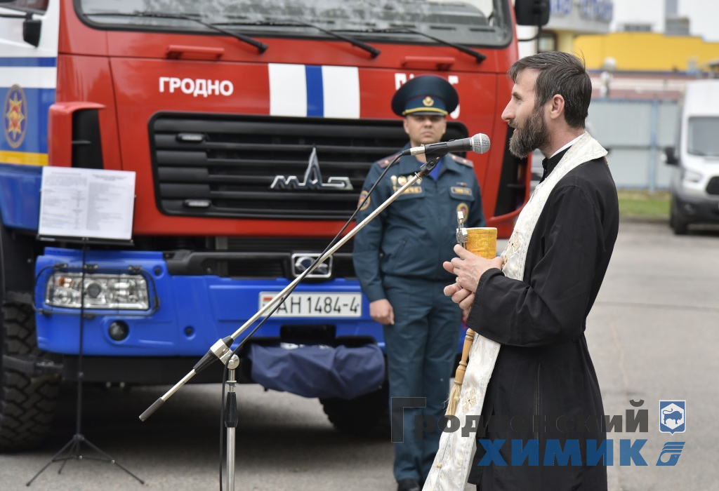 ОАО «Гродно Азот» пополнило новой техникой автопарк ПАСО-5
